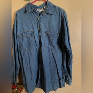 Denim Button Up Shirt